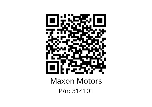   Maxon Motors 314101