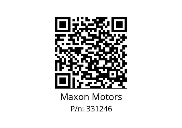   Maxon Motors 331246