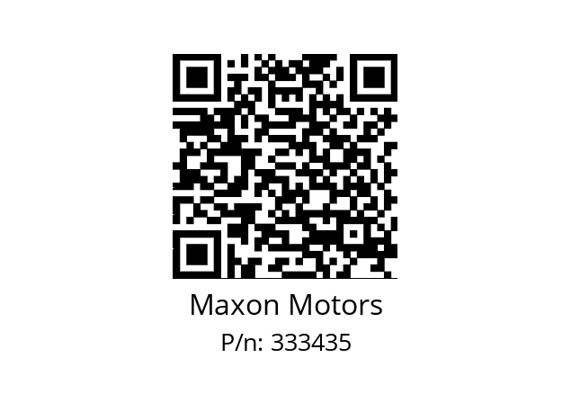   Maxon Motors 333435