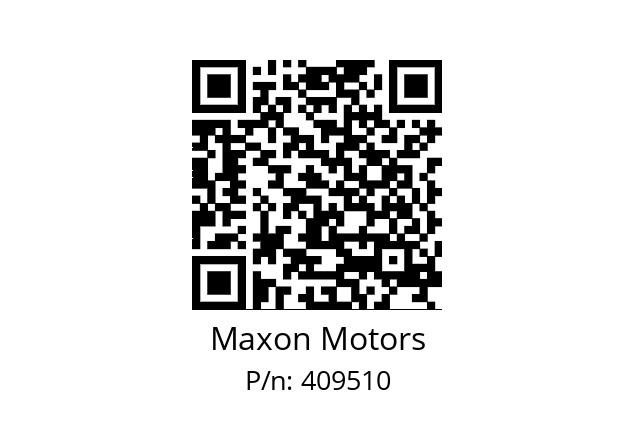   Maxon Motors 409510