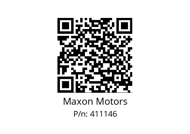   Maxon Motors 411146