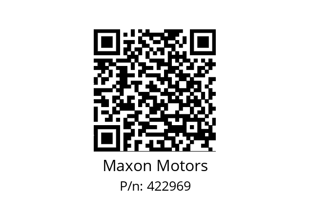   Maxon Motors 422969