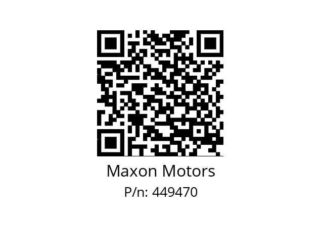   Maxon Motors 449470