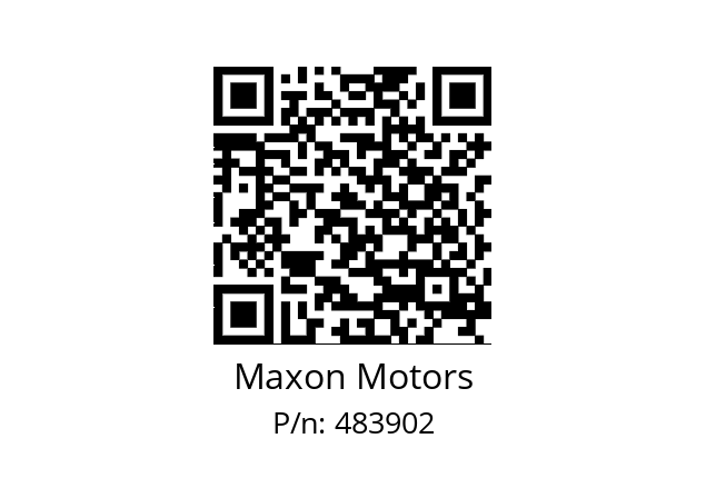   Maxon Motors 483902