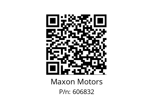   Maxon Motors 606832