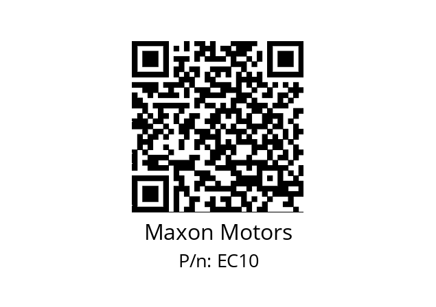   Maxon Motors EC10