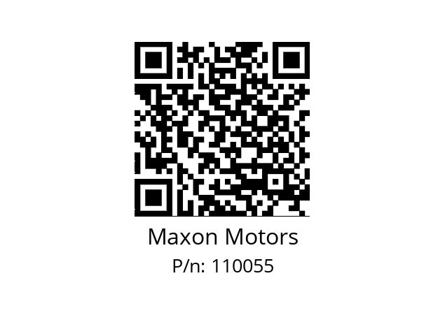   Maxon Motors 110055