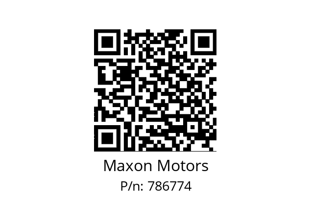   Maxon Motors 786774