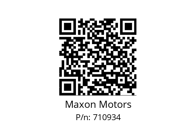   Maxon Motors 710934