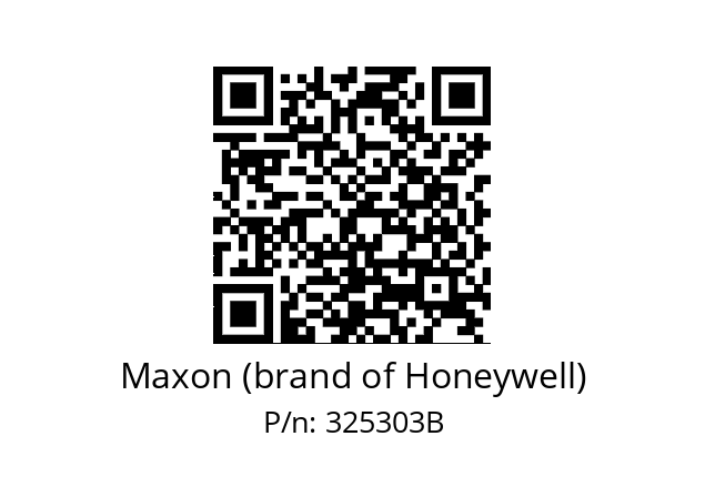   Maxon (brand of Honeywell) 325303B