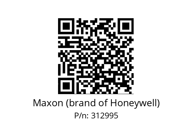   Maxon (brand of Honeywell) 312995