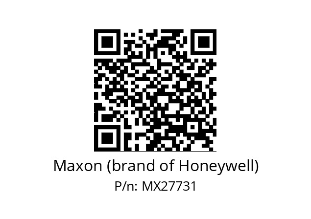   Maxon (brand of Honeywell) MX27731