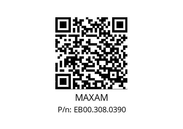   MAXAM EB00.308.0390