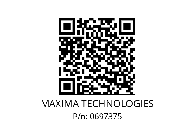   MAXIMA TECHNOLOGIES 0697375