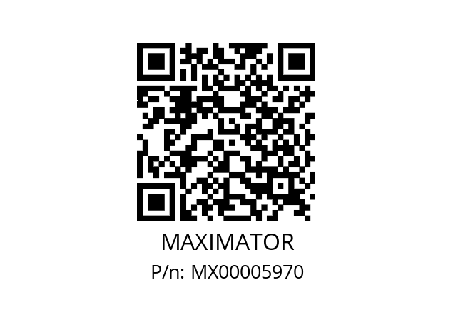  3320.0555 MAXIMATOR MX00005970