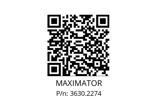   MAXIMATOR 3630.2274