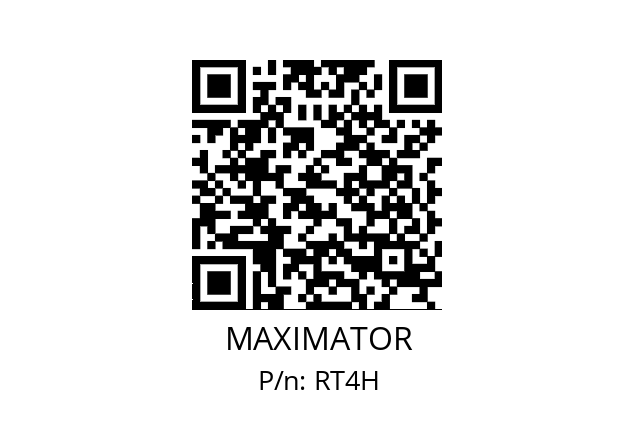   MAXIMATOR RT4H