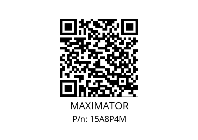   MAXIMATOR 15A8P4M