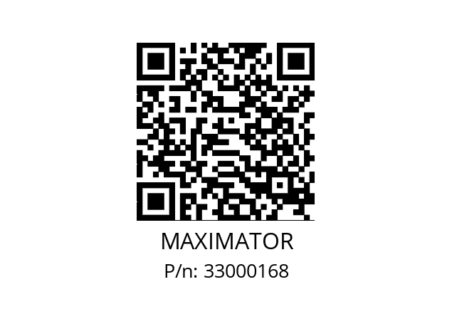   MAXIMATOR 33000168