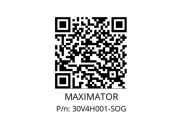   MAXIMATOR 30V4H001-SOG