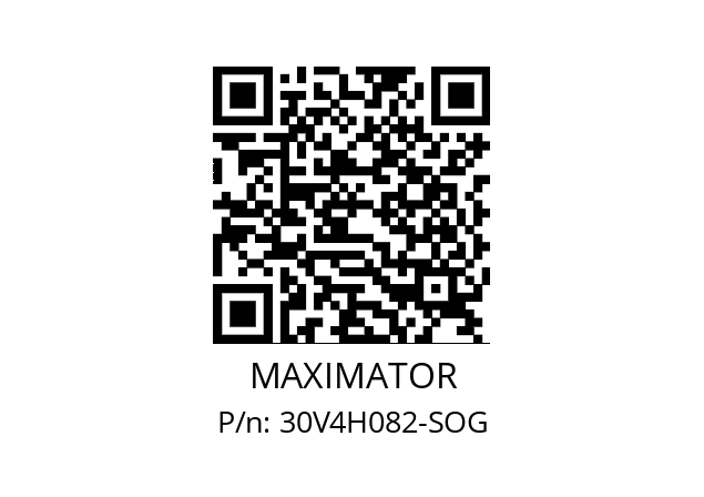   MAXIMATOR 30V4H082-SOG