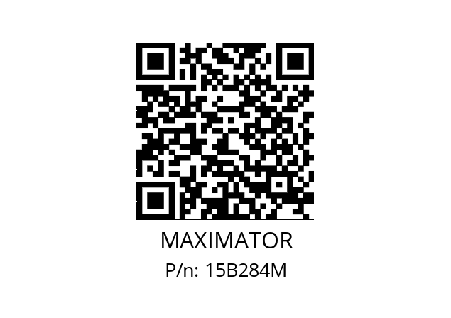   MAXIMATOR 15B284M