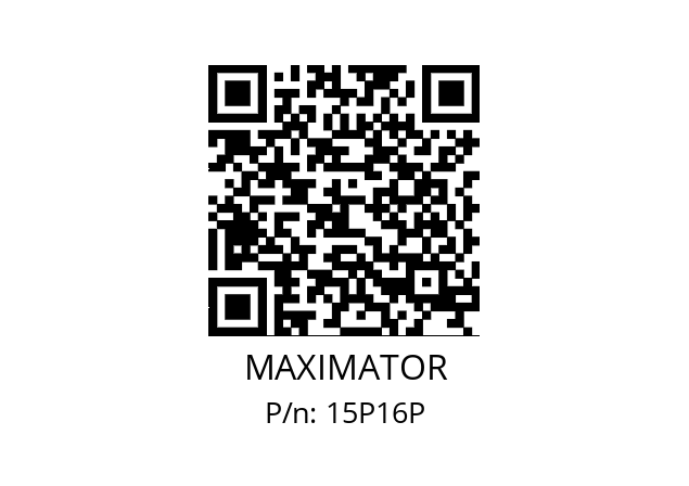   MAXIMATOR 15P16P