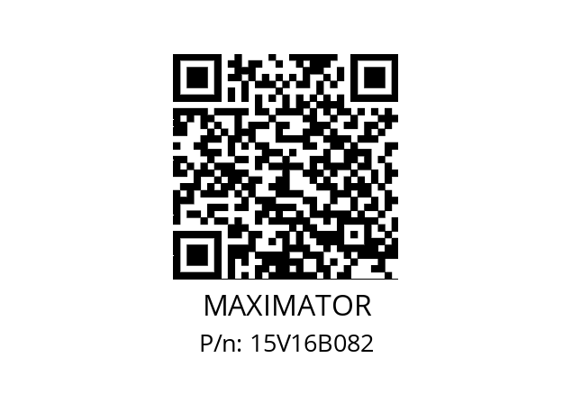   MAXIMATOR 15V16B082