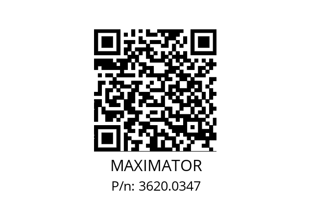   MAXIMATOR 3620.0347