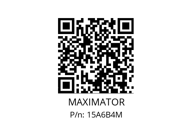   MAXIMATOR 15A6B4M