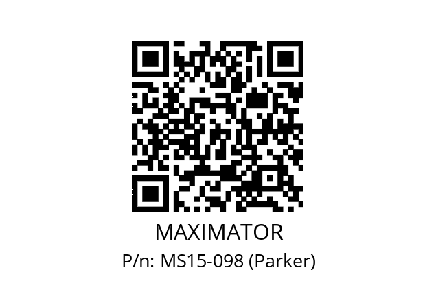   MAXIMATOR MS15-098 (Parker)