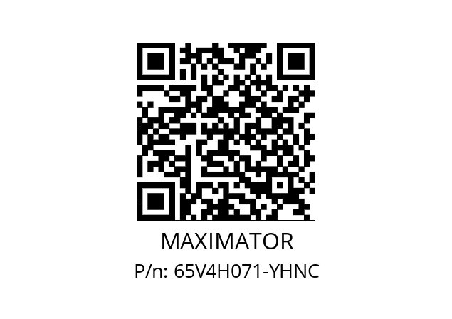   MAXIMATOR 65V4H071-YHNC