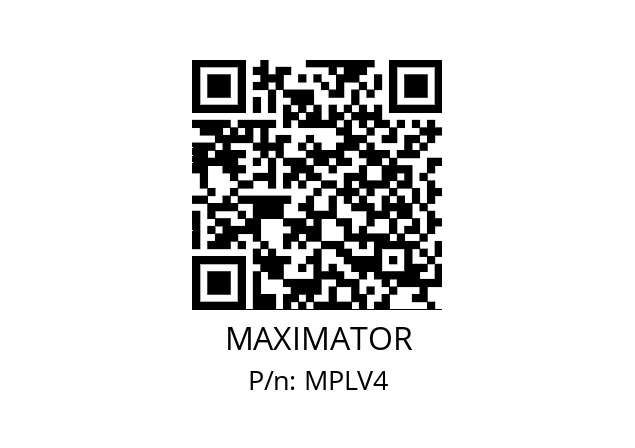   MAXIMATOR MPLV4