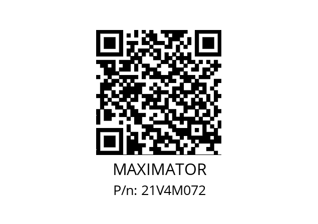   MAXIMATOR 21V4M072