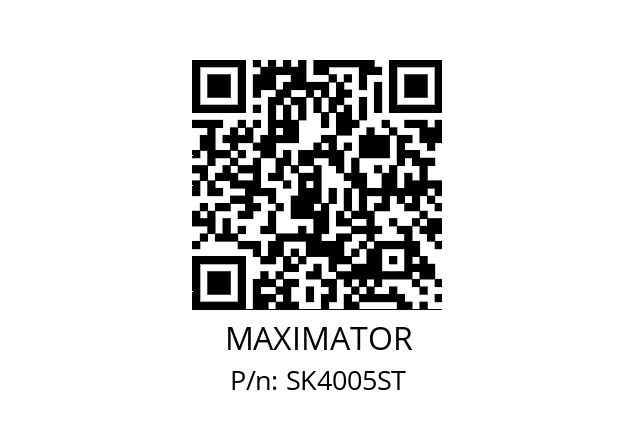   MAXIMATOR SK4005ST