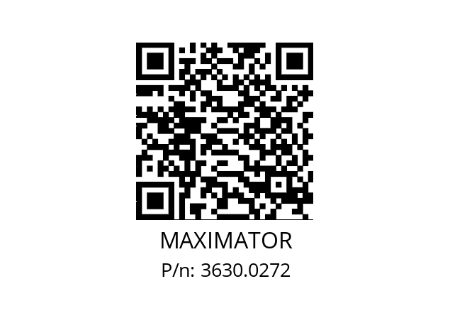   MAXIMATOR 3630.0272