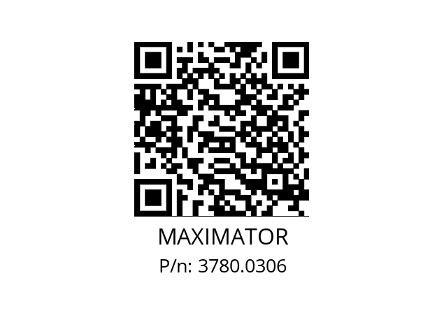   MAXIMATOR 3780.0306