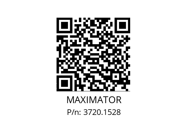   MAXIMATOR 3720.1528