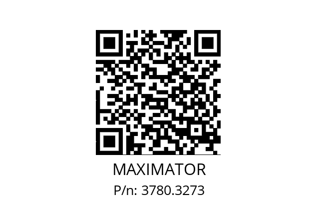   MAXIMATOR 3780.3273