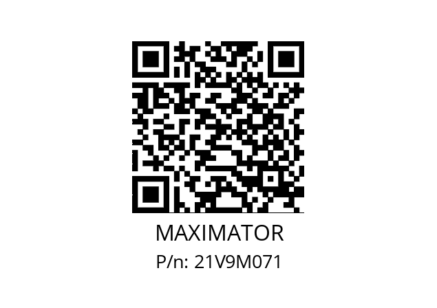   MAXIMATOR 21V9М071