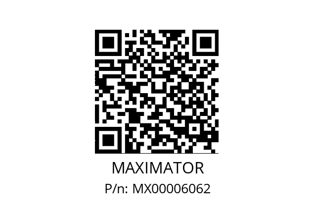   MAXIMATOR MX00006062