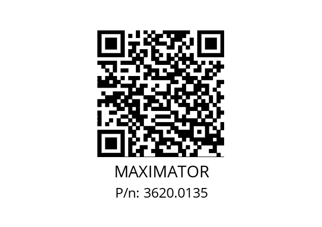   MAXIMATOR 3620.0135