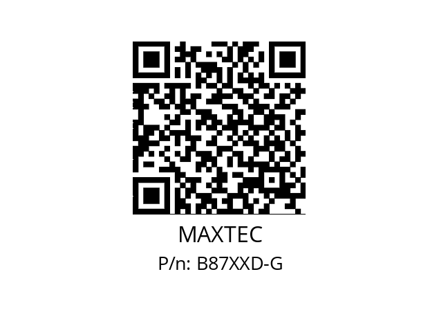   MAXTEC B87XXD-G