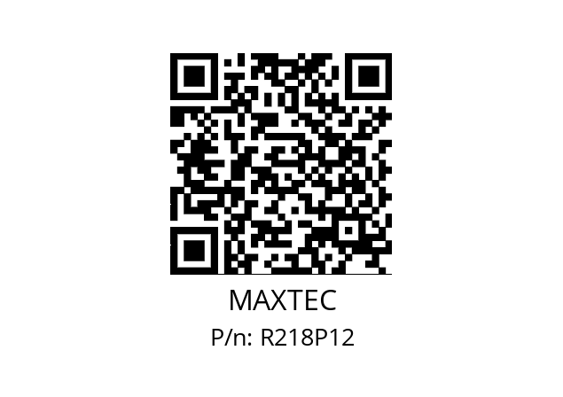   MAXTEC R218P12