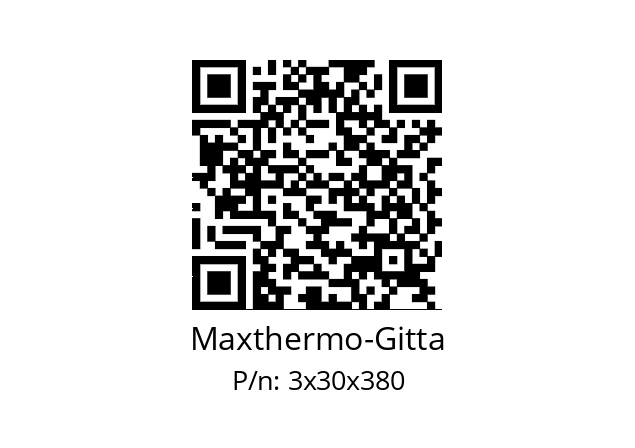   Maxthermo-Gitta 3х30х380