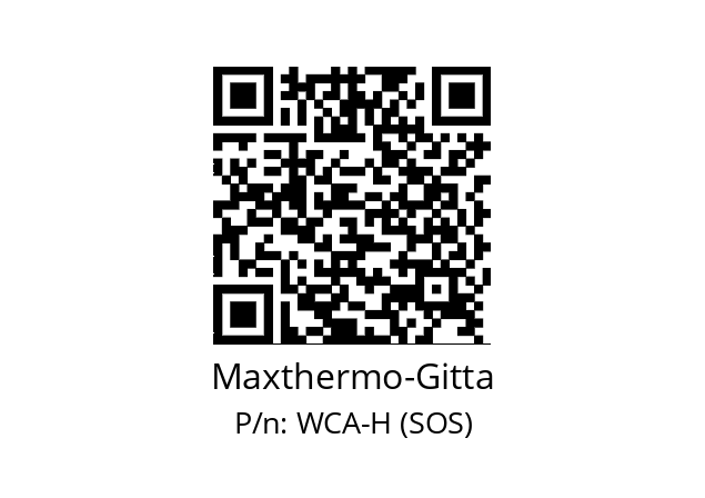   Maxthermo-Gitta WCA-H (SOS)