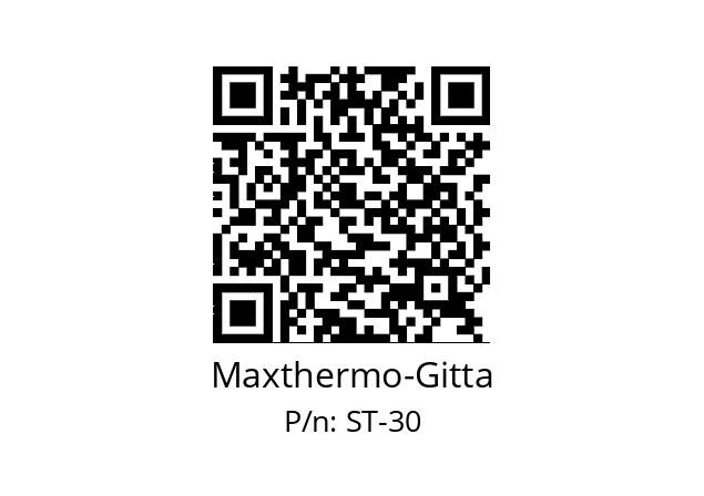   Maxthermo-Gitta ST-30