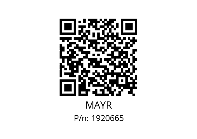   MAYR 1920665