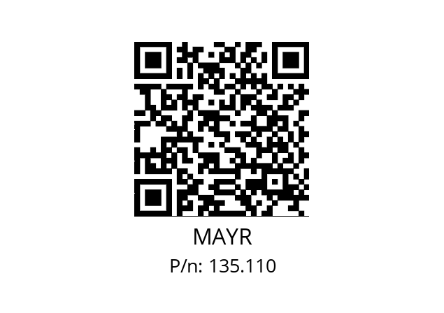   MAYR 135.110