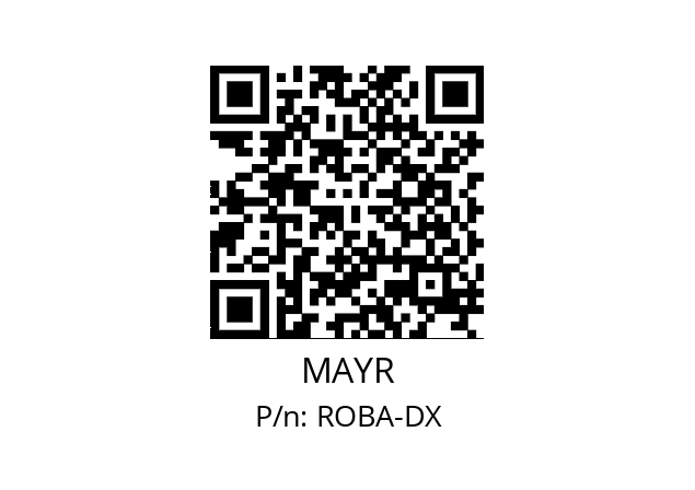   MAYR ROBA-DX